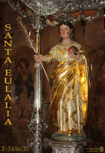Romería en honor a Santa Eulalia Mártir 2011 Almonaster la Real